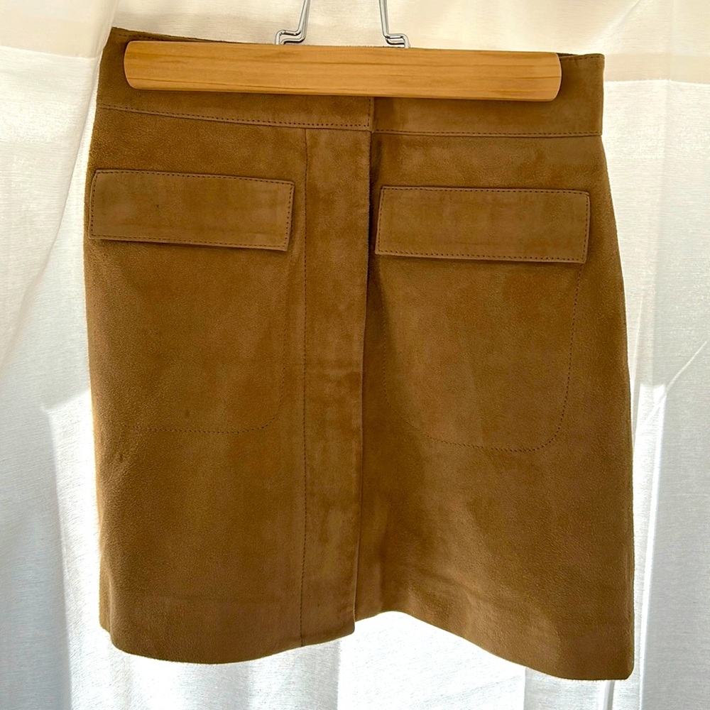 Reiss suede mini skirt